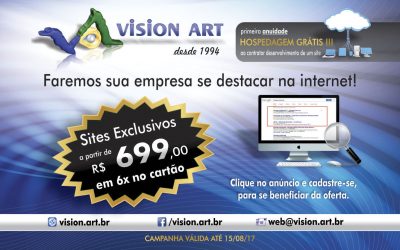 Criação de sites exclusivos, sua empresa destacada na internet!